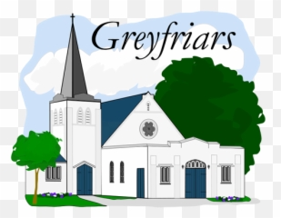 Vector Graphics Of Greyfriars Presbyterian Church Public - Transparent Background Catholic Clipart png