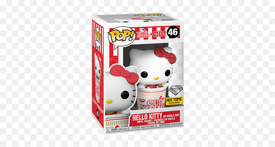 Covetly Funko Pop Sanrio Hello Kitty In Noodle Cup - Hello Kitty Cup Noodles Funko Png,Diamond Icon League Of Legends