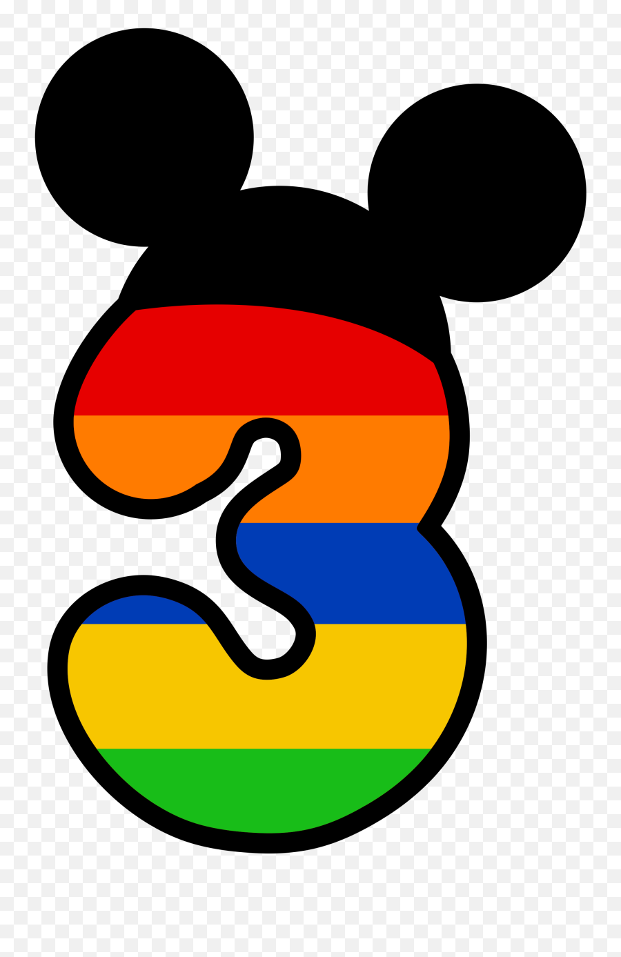 Download Numbers Clipart Minnie Mouse - Number 2 Mickey 2nd Birthday Mickey Mouse Png,Minnie Mouse Png