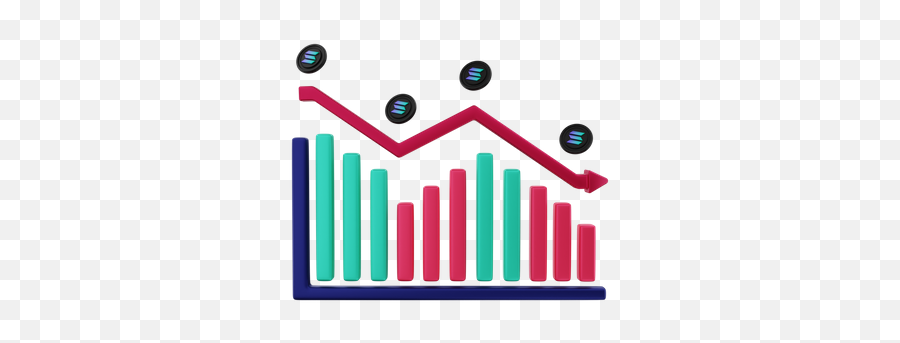 Negative Icon - Download In Line Style Statistical Graphics Png,Ascending Icon