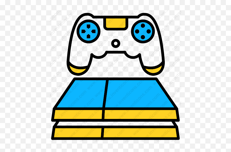 Download Playstation Console Vector Icon Inventicons - Video Games Png,Ps Icon