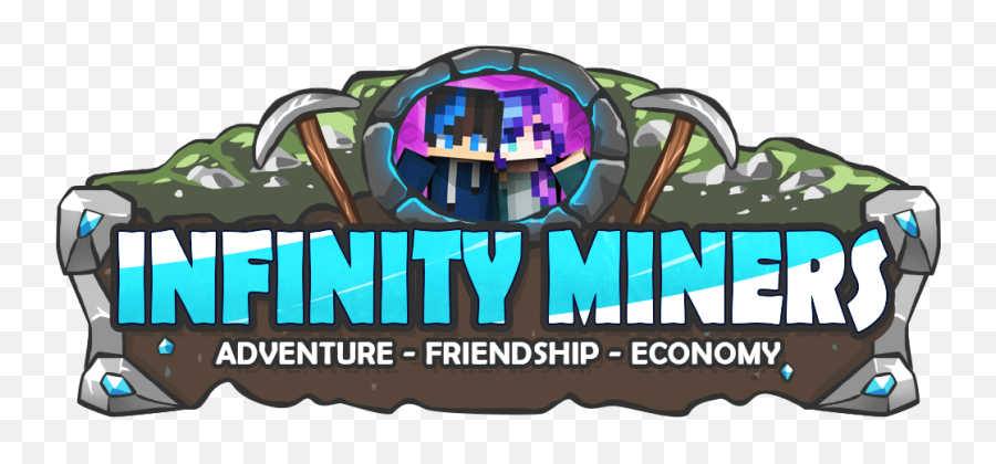 Infinity Miners New Server Logo Finished - Language Png,Client Server Icon