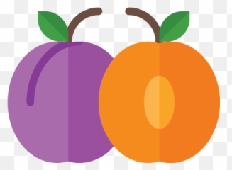 Food Fruit Vegetable Vegetarian Organic Plum Free Icon - Fresh png