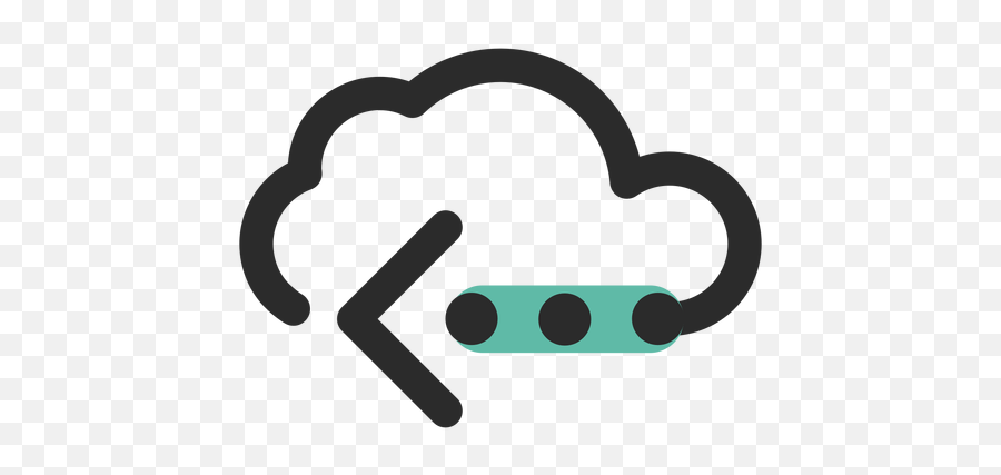 Cloud Transfer Colored Stroke Icon Transparent Png U0026 Svg Vector - Cloud Transfer Png,Video Server Icon