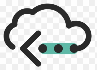 Cloud Transfer Colored Stroke Icon Transparent Png U0026 Svg Vector - Cloud Transfer Png,Video Server Icon