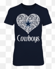 Cowboys Logo Png - Lace Heart With Logo Shirt Dallas Warm Up T Shirts For Basketball,Dallas Cowboys Logo Images