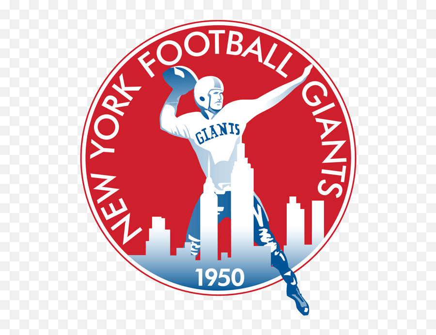 Logo New York Giants 1950 - New York Football Giants Logo Png,Ny Giants Logo Png
