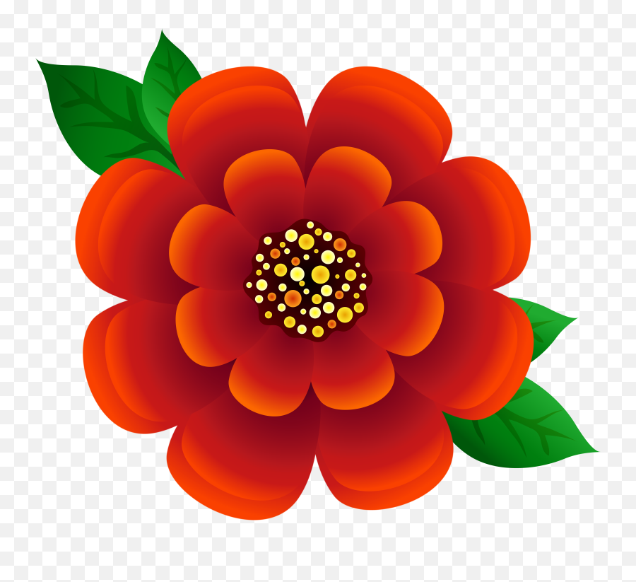 Clipart Flower Red Pictures Transparent PNG