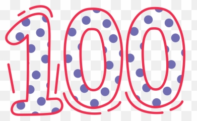 100 Number Png Images Transparent Background Play - Clip Art