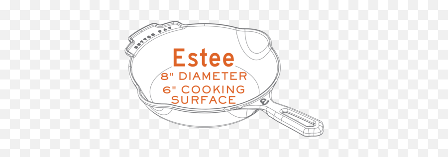 8 Polished Cast Iron Skillet - Clip Art Png,Skillet Png