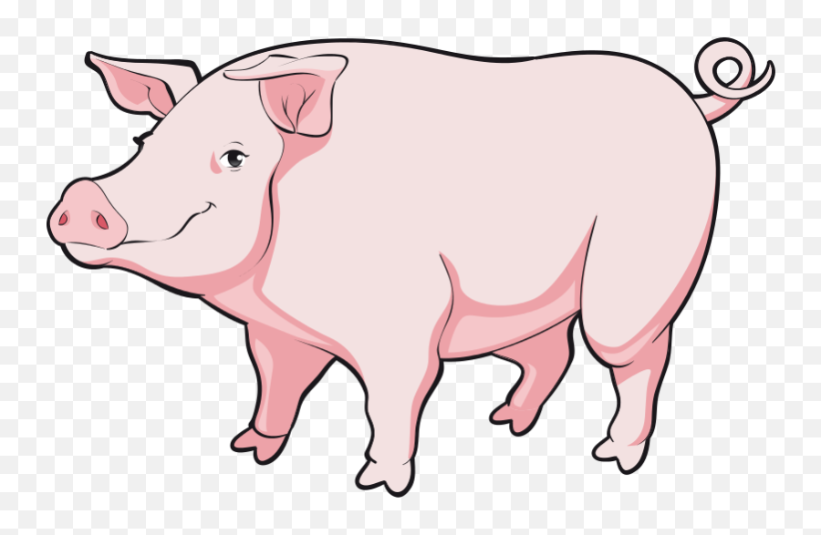 Download Cartoon Pig Png - Realistic Pig Clip Art Png Image Realistic Pig Clipart,Pig Png
