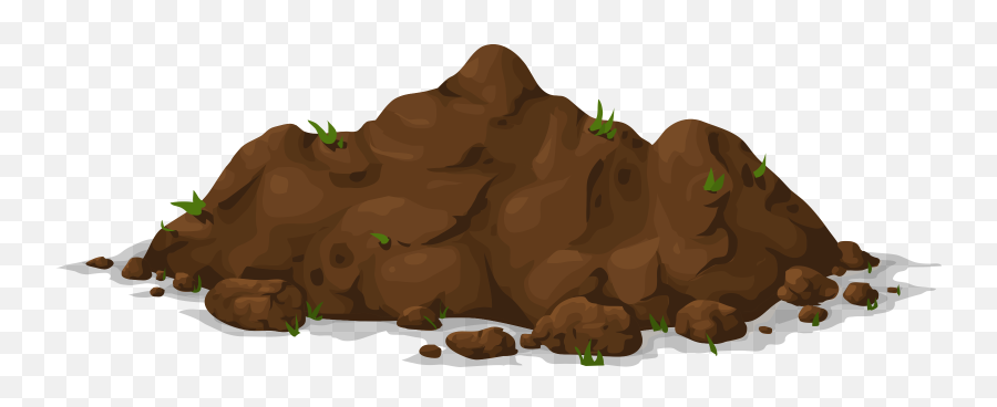 Dirt Clipart Transparent Background - Clipart Dirt Pile Png,Dirt Transparent Background