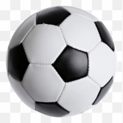 Library Of Soccer Ball Png Files - Black And White Leather