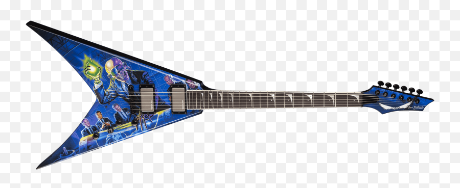 Dean Guitars Image - Dave Mustaine Rust In Peace Guitar Png,Rust Texture Png