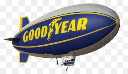 Goodyear Blimp Png Transparent - Goodyear Blimp Logo Png,Airship Png