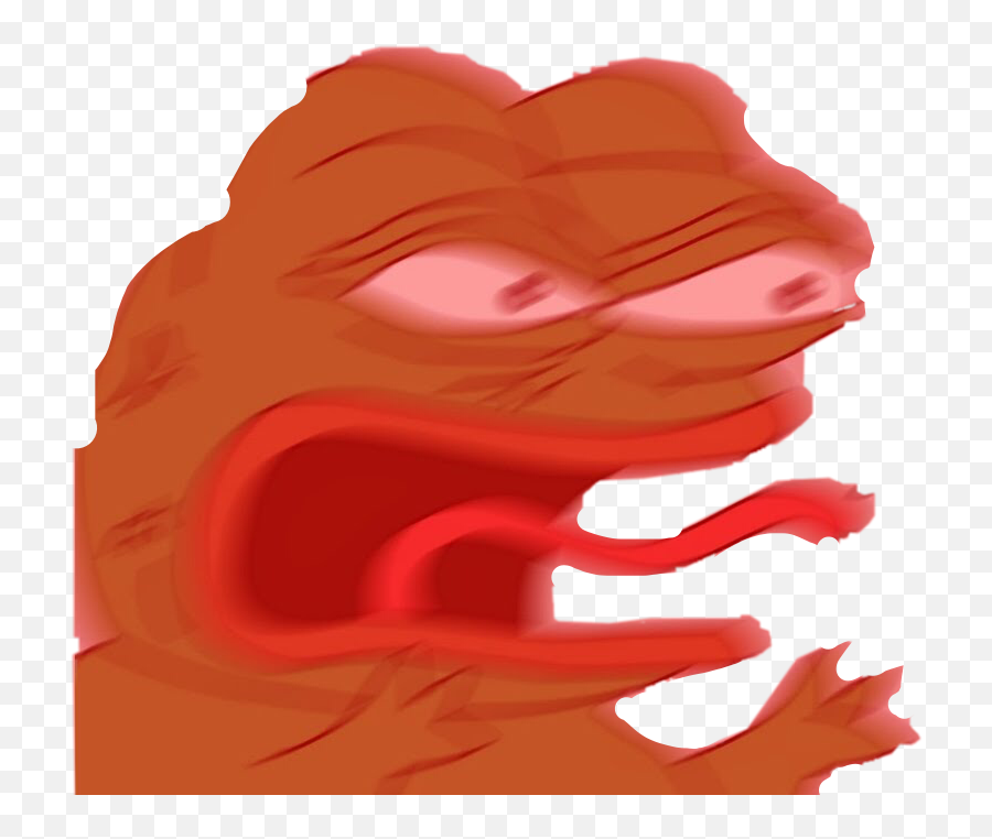 Reee Pepe Triggered Freetoedit Png - Triggered Pepe Png,Triggered Png
