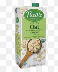Organic Oat Plant - Based Beverage U2013 Original 32oz Pacific Pacific Food Oat Milk Png,Oats Png