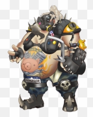 Female Roadhog - Female Road Hog Overwatch Png,Roadhog Png
