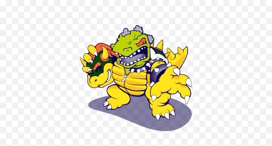 Todayu0027s Shirt Reptar Disguised As Bowser U201cthe Replacement - Cartoon Png,Reptar Png