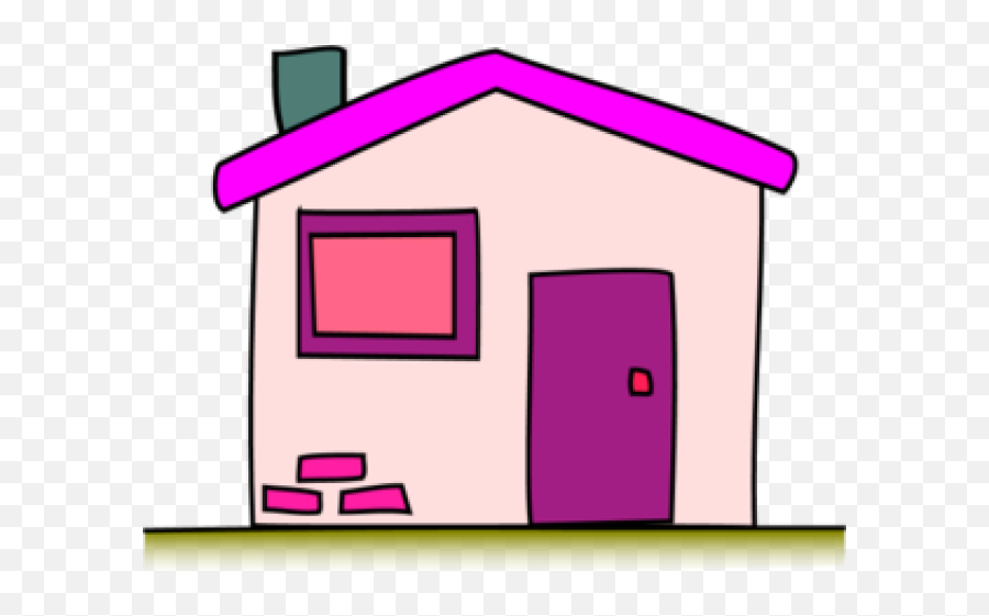 Home Clipart Auto - Transparent Background House Clipart Png Simple Cartoon House,Home Clipart Png