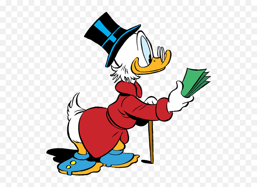 Scrooge Mcduck Donald Duck Mickey Mouse - Scrooge Mcduck Png,Scrooge Mcduck Png