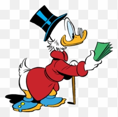 Scrooge Mcduck Donald Duck Mickey Mouse - Scrooge Mcduck Png,Scrooge Mcduck Png
