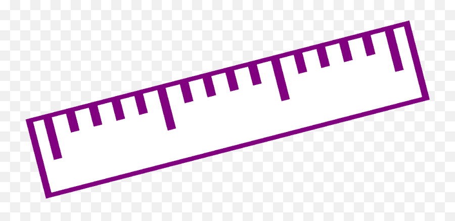 Purple Ruler Svg Vector Clip Art - Svg Clipart Measuring Scale Vector Png,Ruler Clipart Png