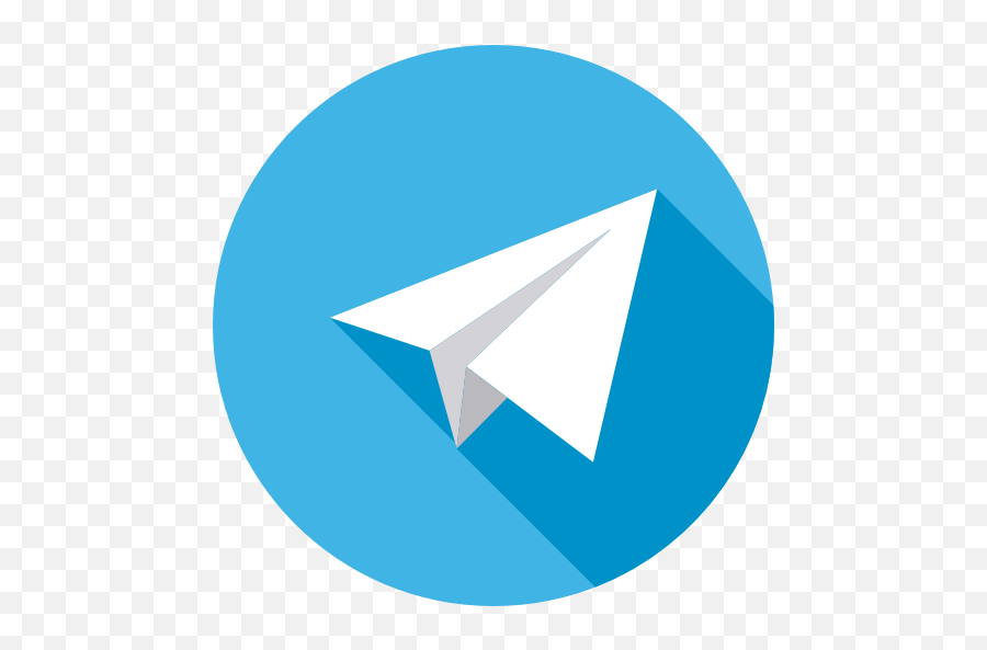 Telegram - Telegram Flat Icon Png,Telegram Logo Png