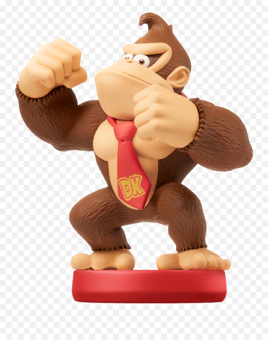 Super Mario Donkey Kong Amiibo - Donkey Kong Amiibo Figure Png,Funky Kong Png