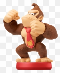 Super Mario Donkey Kong Amiibo - Donkey Kong Amiibo Figure Png,Funky Kong Png