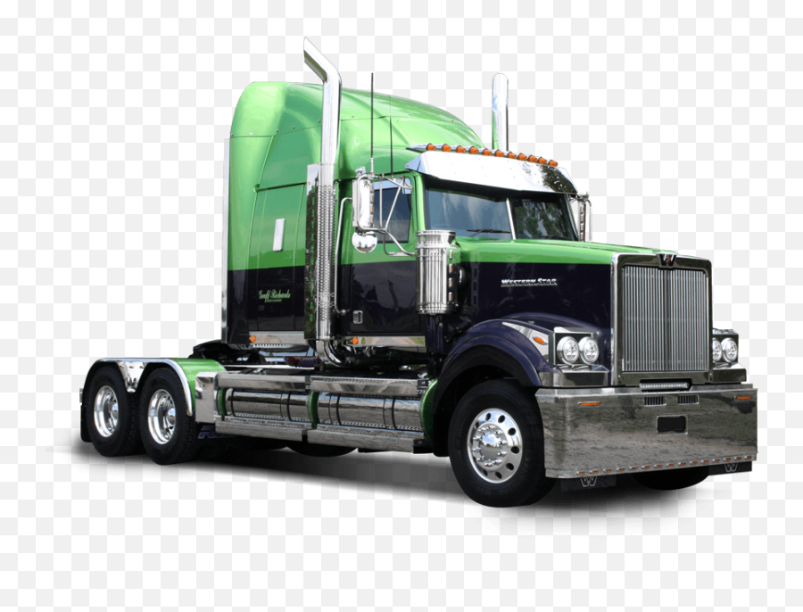Air Intake Top Cover Chrome Semi - Truck 7 Trailer Truck Png,Semi Truck Png