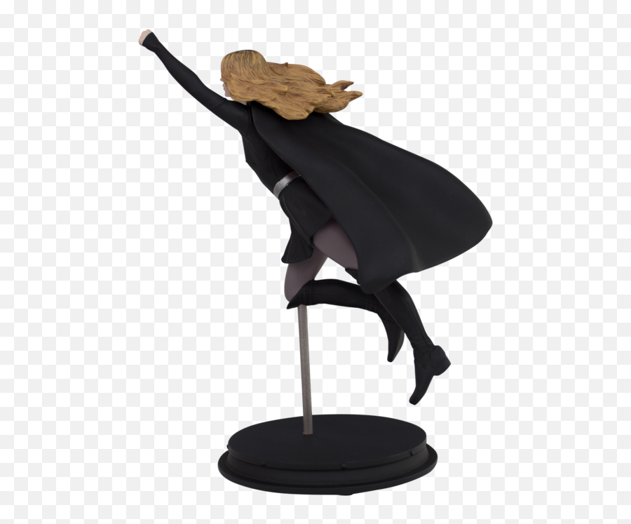 Dc Comics Dark Supergirl Polystone Statue - Exclusive Figurine Png,Supergirl Logo Cw