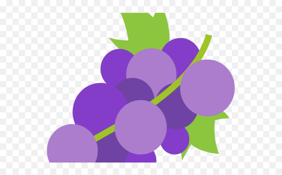 Grapes Clipart Emoji - Transparent Grape Emoji Png Transparent Grape Graphic,Grapes Transparent Background