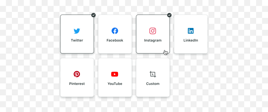 Social Media Image Resizing Tool Landscape By Sprout - Number Png,D Png