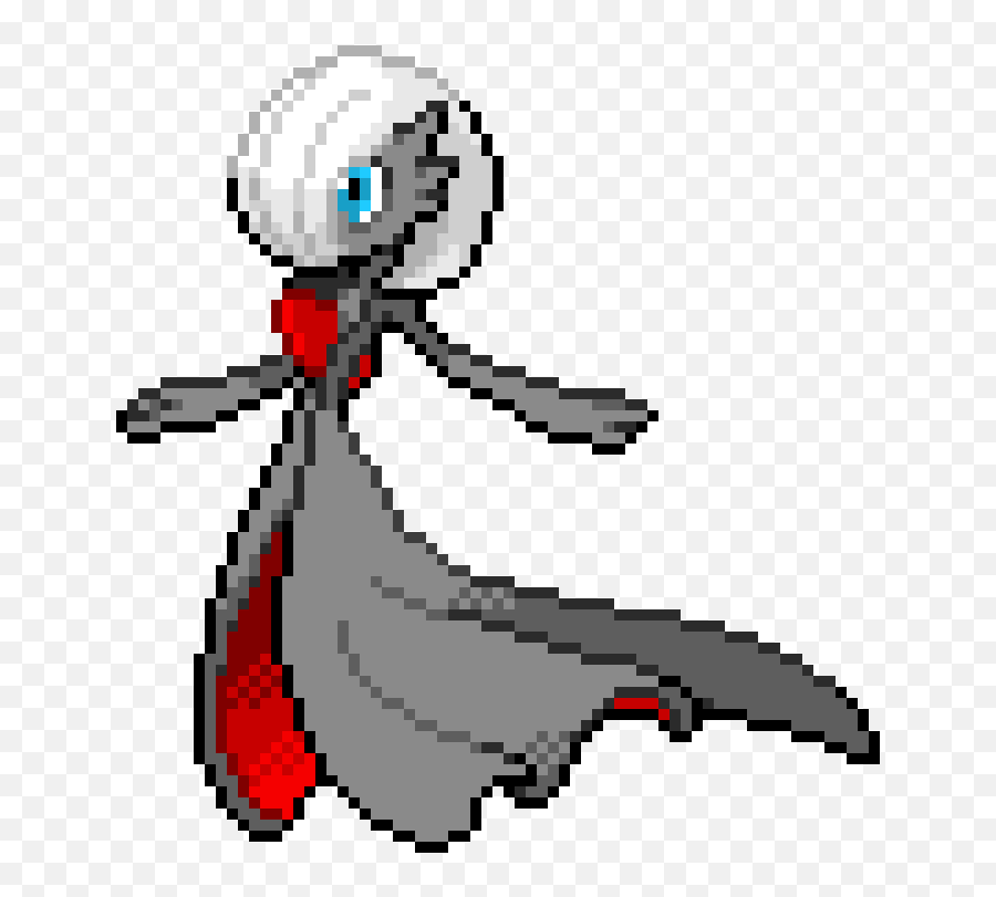 Shadow Gardevoir Pixel Art Maker - Fan Art Pokemon Gardevoir Png,Gardevoir Png