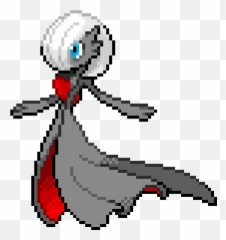 Shadow Gardevoir Pixel Art Maker - Fan Art Pokemon Gardevoir Png,Gardevoir Png