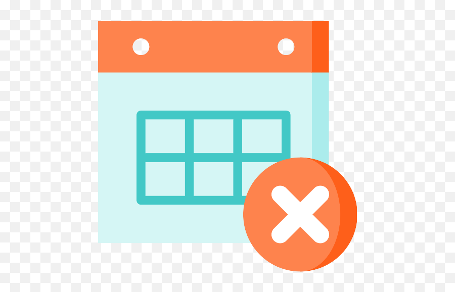 Calendar Cancel Png Icon 2 - Png Repo Free Png Icons Vector Graphics,Cancel Png
