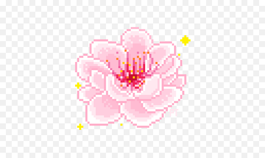Flower Gifs Images - Pink Flower Gif Transparent Png,Anime Png Gif - free  transparent png images 
