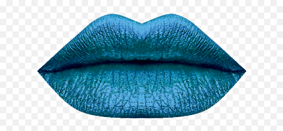 Download Liquid Lipstick N31 Robo Blue - Transparent Blue Lip Care Png,Lips Transparent Background