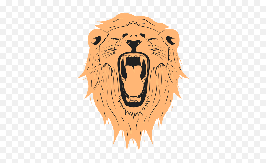 Lion Illustration Design - Transparent Png U0026 Svg Vector File Roar,Lion Roar Png