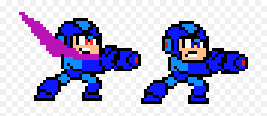 Copy Robot And Megaman Pixel Art Maker - Fictional Character Png,Megaman Png