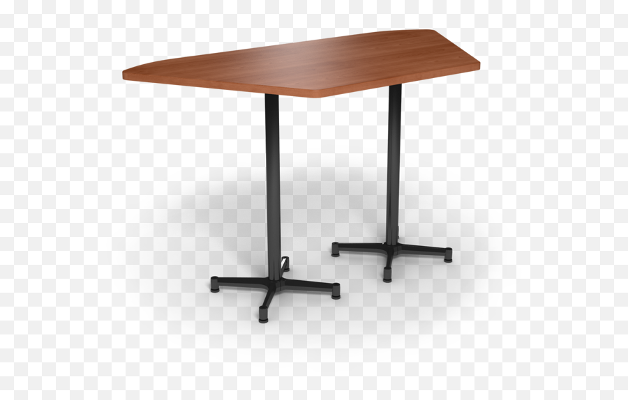 Trapezoid Bar Height Table Brunswick Bowling - Transparent Bar Table Desk Png,Bar Table Png