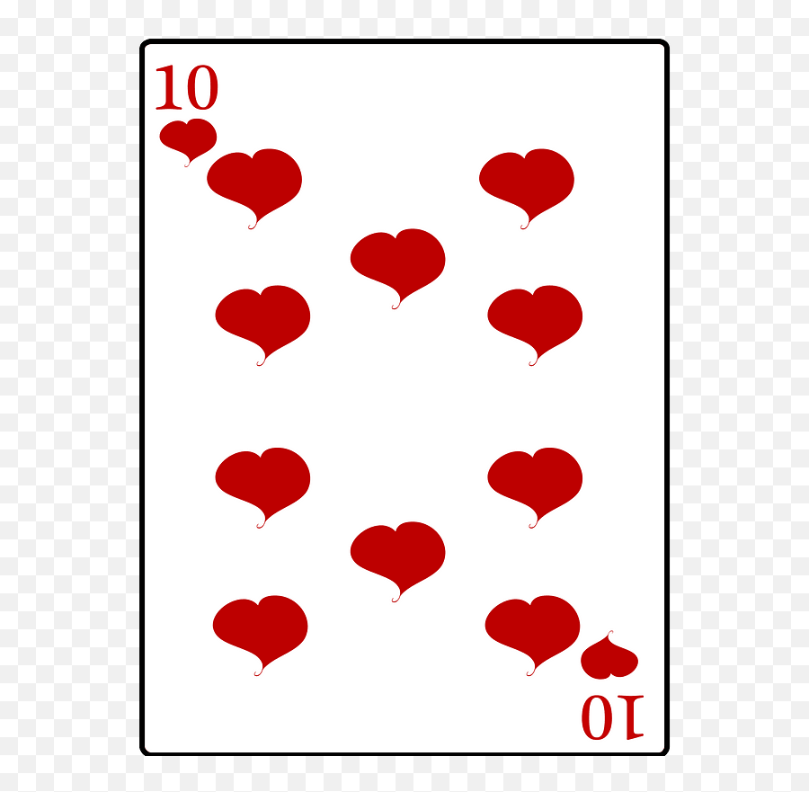 10 Of Hearts Clipart Free Download Transparent Png Creazilla - 10 Coracoes,Hearts Clipart Png