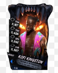 Kofi Kingston - Wwe Supercard Season 1 Debut Wwe Peyton Royce Wwe Supercard Png,Kofi Kingston Png