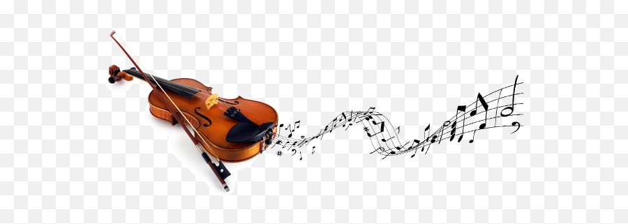 Download Free Png Violin - Violin With Music Notes,Fiddle Png