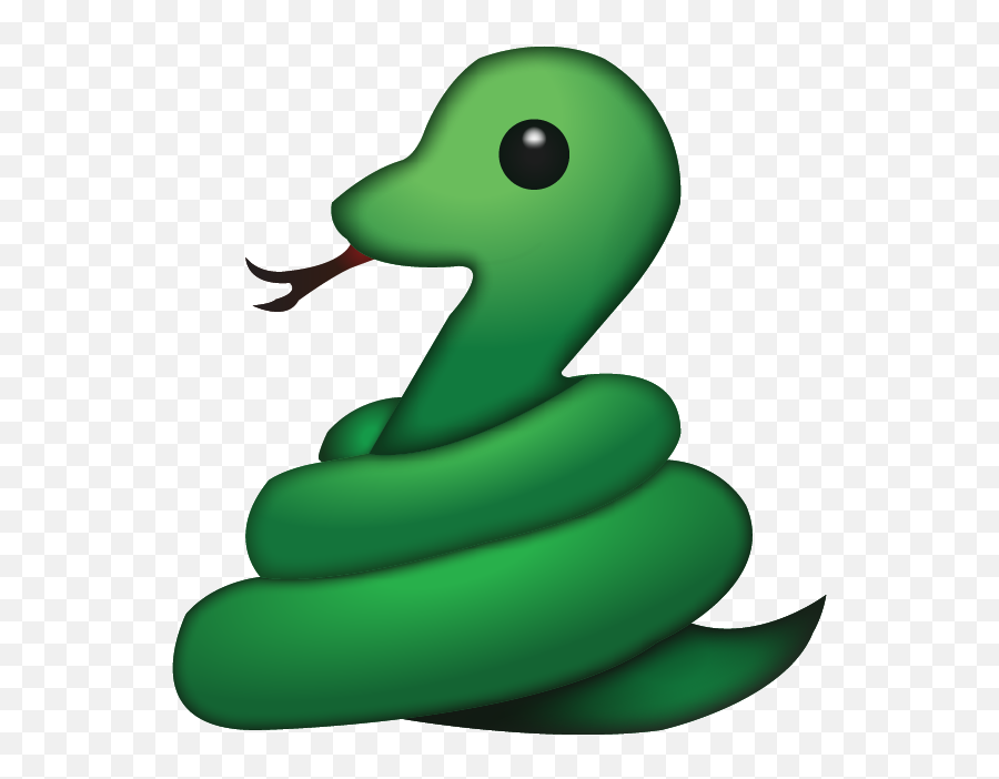 Clipart Snake Green - Snake Emoji Transparent Png,Green Snake Png