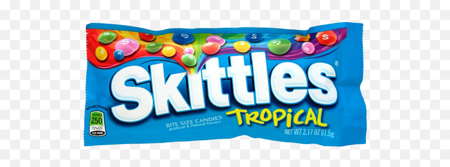 Tropical Skittles - Language Png,Skittles Png