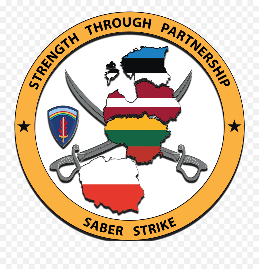 Exercise Saber Strike 2018 Clipart - United States Coast Guard Flag Png,Sabertooth Logo