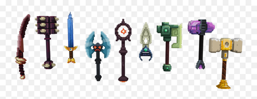 Download Example Of Weapons Hypixel Warlords - Minecraft Warlords Weapons Png,Hypixel Logo Transparent