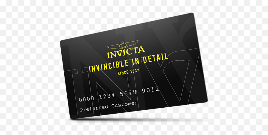 Invicta Stores Financing Card Invictastorescom - Horizontal Png,Synchrony Bank Logo
